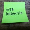 Versterking WEBREDACTIE gezocht! webredactie