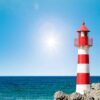 Red and White  Lighthouse
