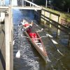 Cursus Ongestuurd Roeien 2018 COR brugmaneuvre