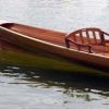 lege roeiboot